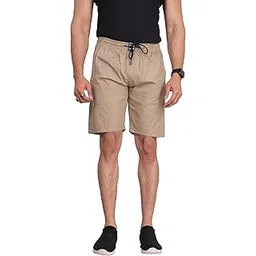big button Mens Cotton Soft Basic Regular Lounge Shorts-picture-30