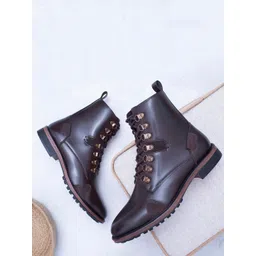 Big Fox Men Brown Flat Boots-picture-51