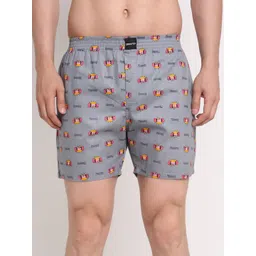 Big Fox Men Grey Printed Boxers-picture-28