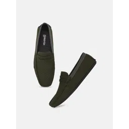 Big Fox Men Woven Design Lightweight Loafers-picture-24