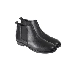 Big Liner Men Black Casual Shoes image 1