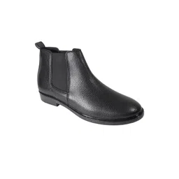 Big Liner Men Black Casual Shoes image 5