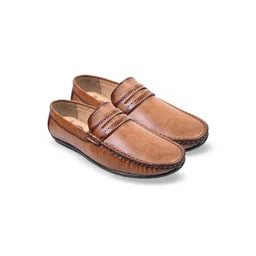 Big Liner Men Slip-On Square Toe Loafers-picture-29