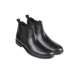 Big Liner Men Synthetic Chelsea Boots Round Toe Casual Shoes-picture-23