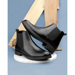 Premium Handmade Chelsea |Soft Cushioned Insole |Slip-Resistance Boots For Men-image-7