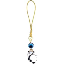 Big Panda Evil Eye Mobile Phone Pendant, Decorative Charms for Telephones, Suitable for Keychain Car Key Bag Backpack Wallet Decoration USB Charm-picture-27