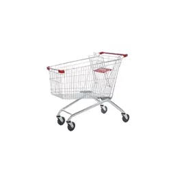 BIGAPPLE European Style Red Heavy Weight King Shopping Trolley with 100 L Capacity-picture-17