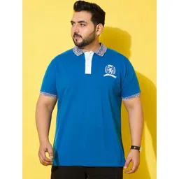bigbanana Men Plus Size Polo Collar T-shirt-picture-10