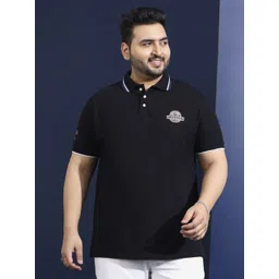 bigbanana Men Plus Size Solid Tshirts-picture-14