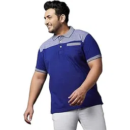 bigbanana Plus Size Men's Regular Fit Mercerized Polo Tshirt-picture-45