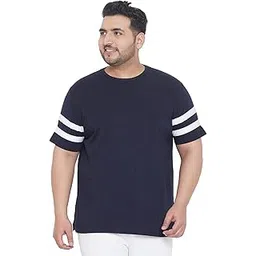 bigbanana Plus Size Men's Round Neck T-Shirt-picture-16