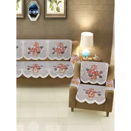 BIGGER FISH Brown 16 Pieces 5 Seater Sofa Cover-picture-33