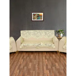 BIGGER FISH Brown 16 Pieces 5 Seater Sofa Covers-picture-35