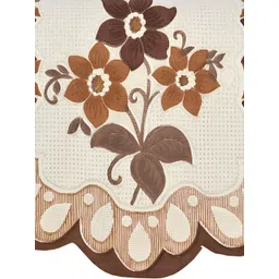 BIGGER FISH Brown and Beige 10 Pieces Self Design Sofa Covers-picture-15