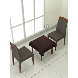 BIGGER FISH Coffee Brown 2-Seater Table Cover-picture-23