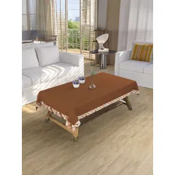 BIGGER FISH Coffee Brown 4-Seater Table Cover-picture-37