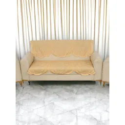 BIGGER FISH Gold-Toned 10 Pcs 5 Seater Sofa Cover-picture-42