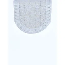 BIGGER FISH White Embroidered 10 Pcs 5 Seater Sofa Cover image 1