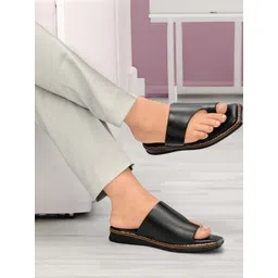 BIGGIE Men Black Sandals-picture-16