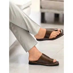 BIGGIE Men Brown Sandals-picture-20