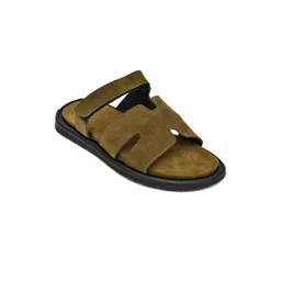 BIGGIE Men Olive Sandals image 3
