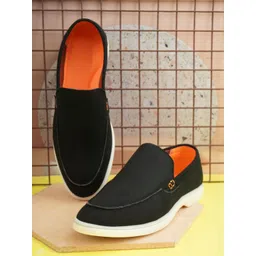 BIGGIE Men Suede Loafers-picture-27