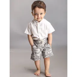 Biglilpeople Boys Camouflage Printed Cotton Shorts-picture-17