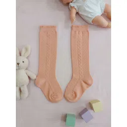 Biglilpeople Girls Bow Detailed Knee-Length Socks-picture-18