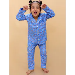 Biglilpeople Unisex Kids Printed Night suit-picture-10