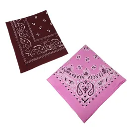 BIGWHEEL Combo Of 2 Pcs Baby Pink And Maroon Double Side Printed Multifunctional Paisley Printed Hankie ["Multicolor"] Handkerchief-picture-21