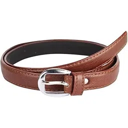 bilanca Women PU Leather Belt Adjustable Skinny Casual Belt Stylish Trendy Buckle Strap | 2 CMS (0.75") Wide | 42" Long | Waist Upto 36"-picture-52