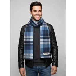 BILBURY Checkered Men Muffler-picture-27