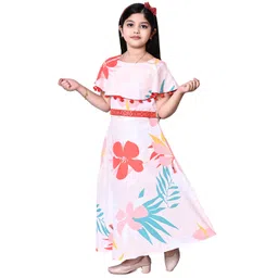 Billion Floral Print Cap Sleeves Maxi Dress image 5