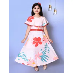 Billion Floral Print Cold-Shoulder Maxi Dress-picture-18