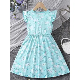 Billion Girls Turquoise Blue Dresses-picture-21