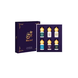 BinAwf Set Of 6 Musk & Oud Long Lasting Attar - 6ml Each-picture-24