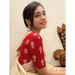 Bindigasm's Advi Woven Design Saree Blouse-picture-17