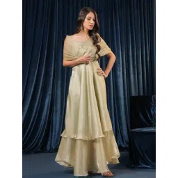 BInfinite Green Sparkle Sorbet Gleam Aura Flow Dress-picture-27