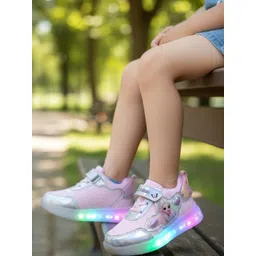 Binos Unisex Kids Elsa Textured PU Sneakers-picture-14