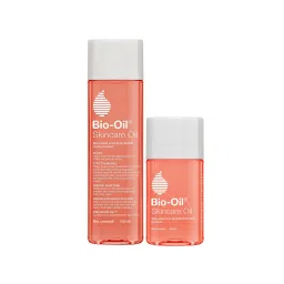 Bio Oil Skin Care Oil - Scars, Stretch Mark, Ageing, Uneven Skin Tone, 125ml + 60ml-picture-27