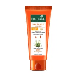 Biotique Sun Shield Aloe Vera SPF 30 Sunscreen Lotion - 50 ml-picture-42