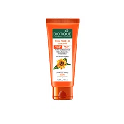 Biotique Unisex Sun Shield SPF 50 UVB/PA+++ UVA  Bio Sunflower Matte Sunscreen Gel 50 ml-picture-10