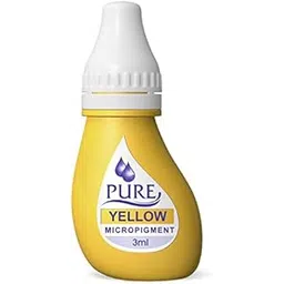 BIOTOUCH Micropigment Pure Yellow For Permanent Makeup Microblading Supplies Eyebrow Shading Micropigmentation Cosmetic Tattoo Ink Lip Eyeliner 3ml, Bottle-picture-28