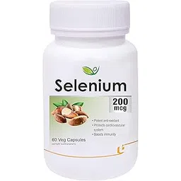 biotrex nutraceuticals Selenium 200 (mcg) for Immune System, Thyroid, Prostate and Heart Health | 60 Vegetarian Capsules-picture-26
