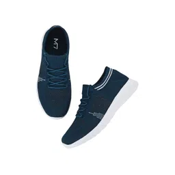 BIRDE Men Blue Woven Design Sneakers-picture-32