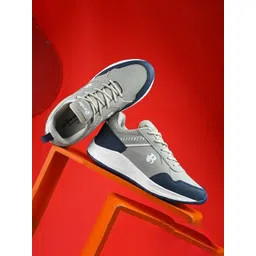 BIRDE Men Colourblocked Lace-Ups Sneakers-picture-23