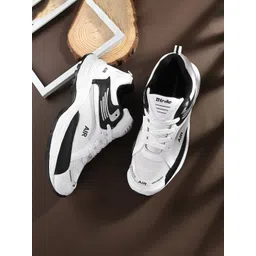 BIRDE Men Colourblocked Lightweight Lace-Ups Sneakers-picture-12