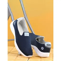 BIRDE Men Woven Design Contrast Sole Slip-On Sneakers-picture-41