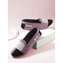 BIRDE Women Colourblocked Lightweight Slip-On Sneakers-picture-30