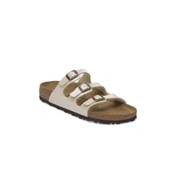 Birkenstock Women Leather Buckle Multi Strap Flats-picture-15